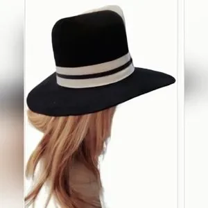 Paul Hats Works | Accessories | Hat Black Beaver Felt Hat  display picture 1